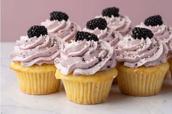 Cupcake Of The Month: Apple Blackberry