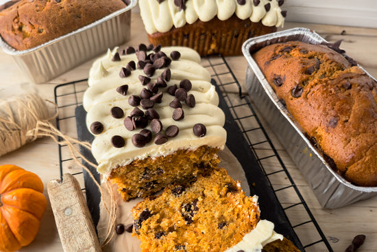 Pumpkin Chocolate Chip Loaf Cake