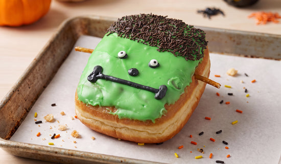 Frankenstein Halloween Donuts