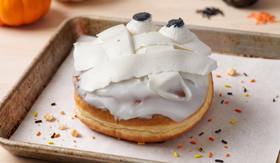 Mummy Halloween Donuts