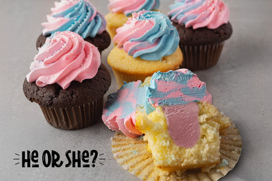 Gender Reveal Cupcakes NEW!
