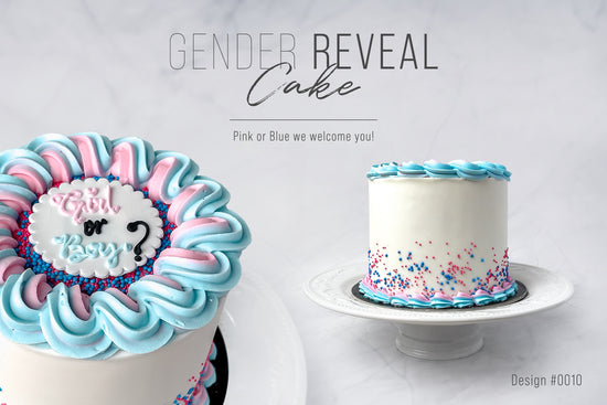 Gender Reveal Cake