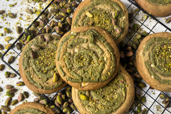 Pistachio White Chocolate Cookie